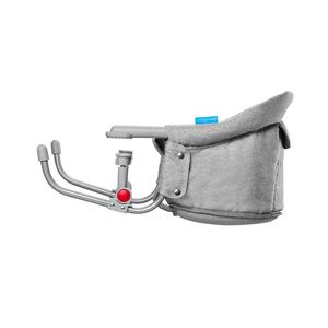 CADEIRA DE ALIMENTACAO DE ENCAIXE EM MESA CLICK N CLIP CINZA - BB614